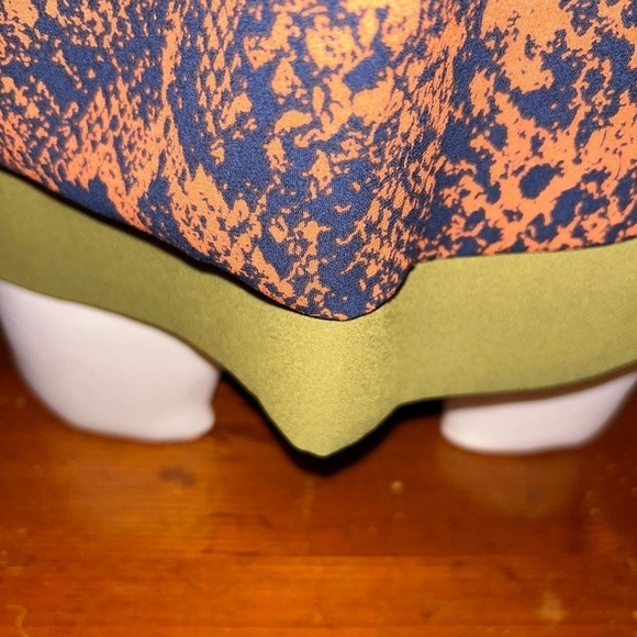 Cabi Border Wrap Snake skin Print Blouse - Size XS - Picture 3 of 8